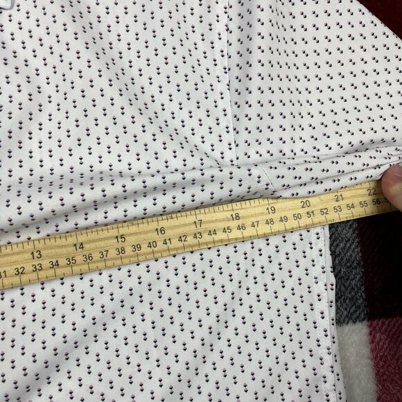 WRK Shirt Mens 15.5 (M) White 4 Way Stretch Performance Button Up Flip Cuff Flex - Picture 4 of 8